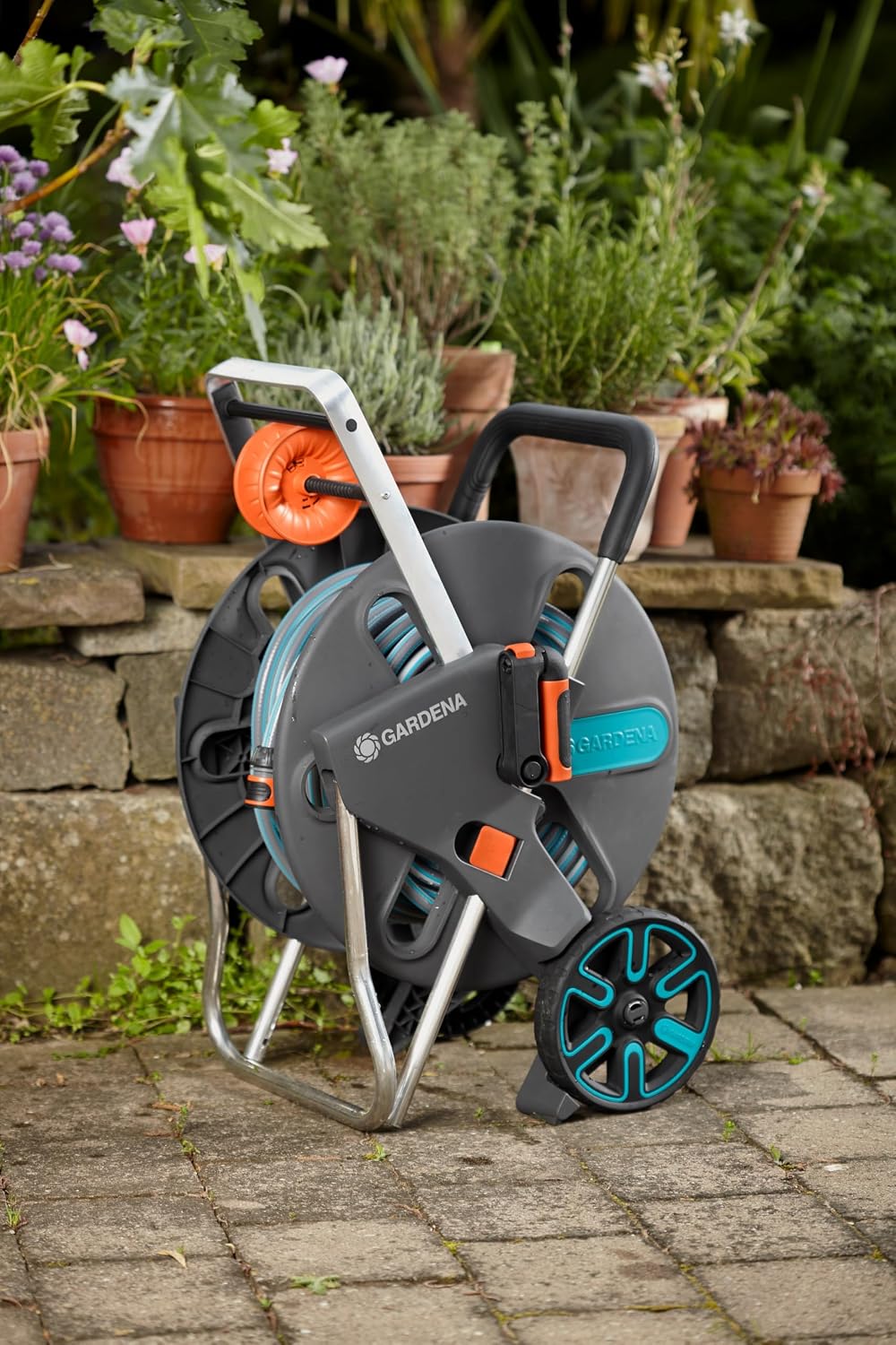 Manguera de jardín Flex 18522-20 Ø 13 mm, rollo de 50 m, manguera de agua de plástico para riego de jardines