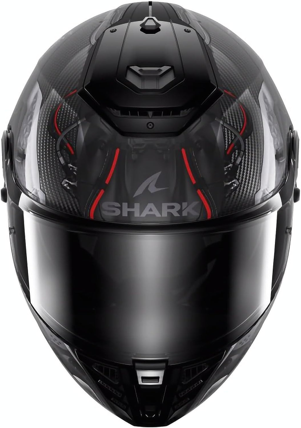 SHARK, Casco de moto integral Spartan RS Carbon Xbot Negro / Gris DAA, S