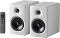 Edifier M90 Głośniki półkowe z 100W RMS i dźwiękiem Hi-Res LDAC，Biały