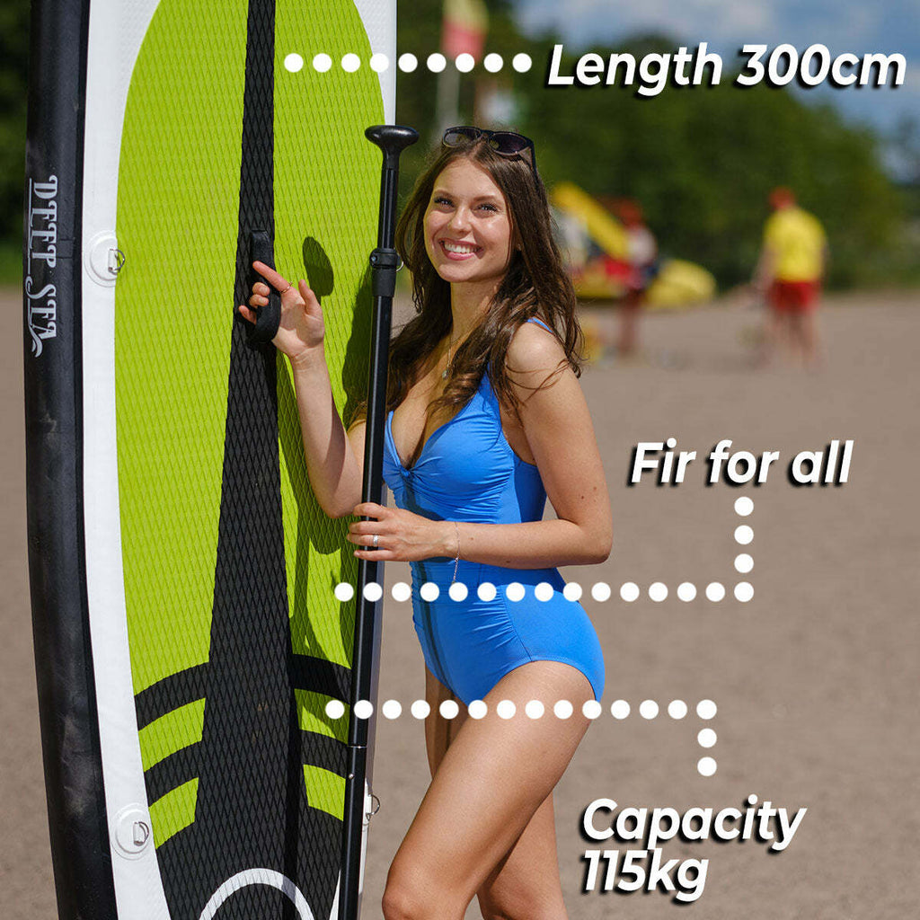 Set de tabla SUP profesional Deep Sea 2x (300 cm)