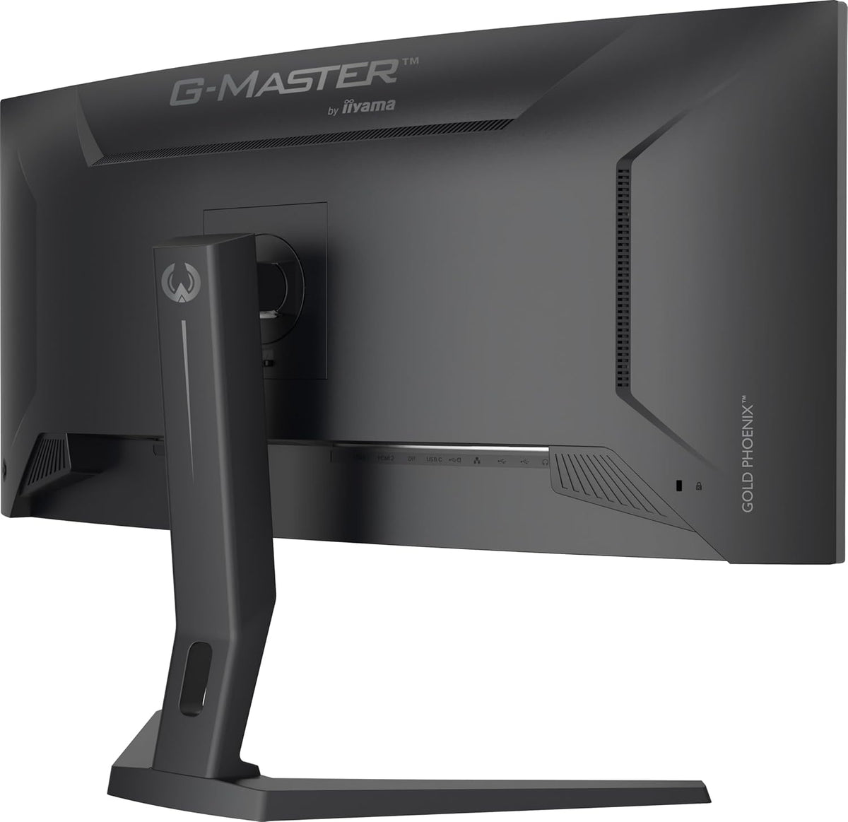 iiyama G-Master Gold Phoenix, VA curvo 1500R, 3440x1440 a 240Hz, 0,4ms, Adaptive Sync, 500cd, altavoces, DP/HDMI 2.1 VRR 2K120FPS, concentrador USB, base USB-C (95W), soporte ajustable, KVM, PC y consola de próxima generación