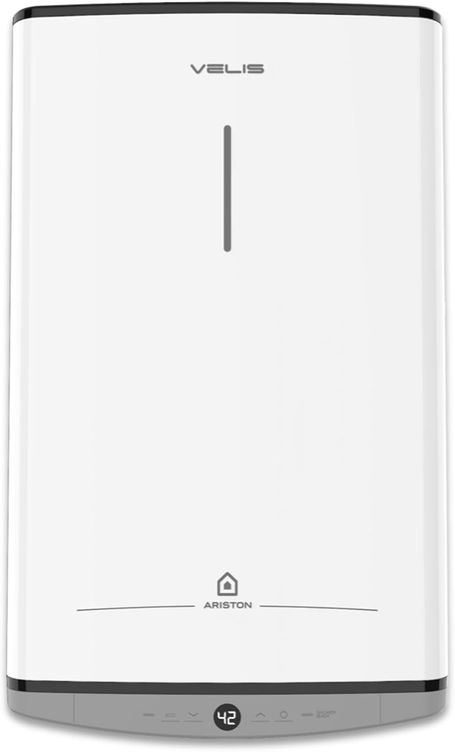 Ariston VELIS DUNE 45 litros - Calentador de agua eléctrico ultraplano - 13% de ahorro energético - Diseñado y fabricado para su instalación en Francia.