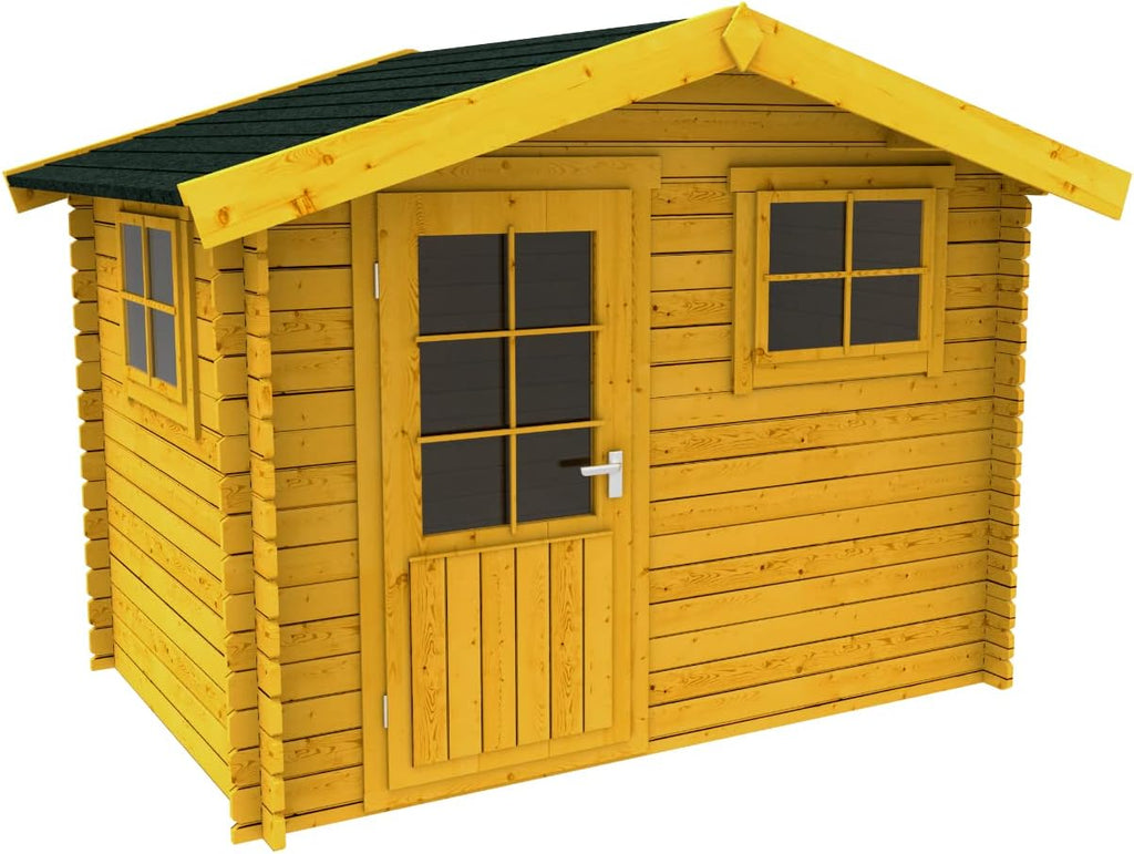 Caseta de jardín de madera Norwich 300x200cm