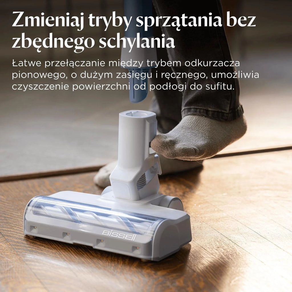 BISSELL PowerClean Odkurzacz Pionowy Bezprzewodowy 3 w 1 200W 4261N