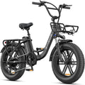 Bicicleta eléctrica ENGWE L20 Boost para adultos, batería extraíble de 48V 13Ah, autonomía de hasta 126 km, neumáticos anchos de 20×4,0, ebike de 7 velocidades