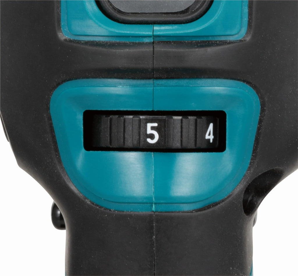 Pulidora excéntrica Makita DPO600TKX1, 1 batería más cargador en maletín de transporte, azul, 18 V / 5,0 Ah