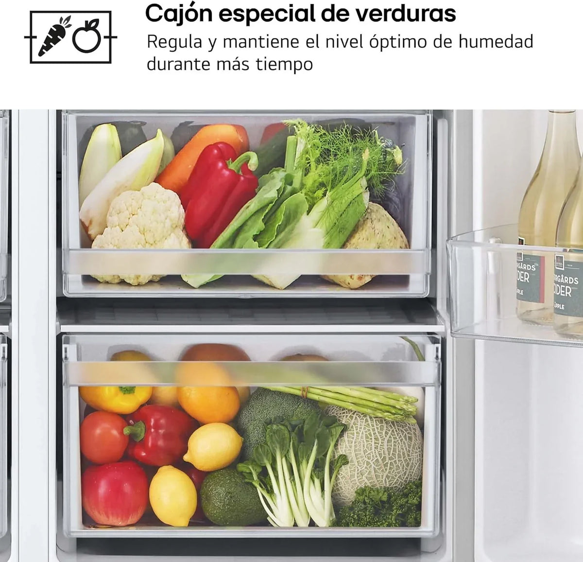 GSLC40PYPE - Frigorífico Side by Side, Serie 400, Clasificación E, 641 L, Inox Antihuellas