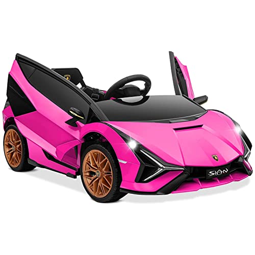 Lamborghini Eléctrico Licenciado con Suspensión y Bluetooth