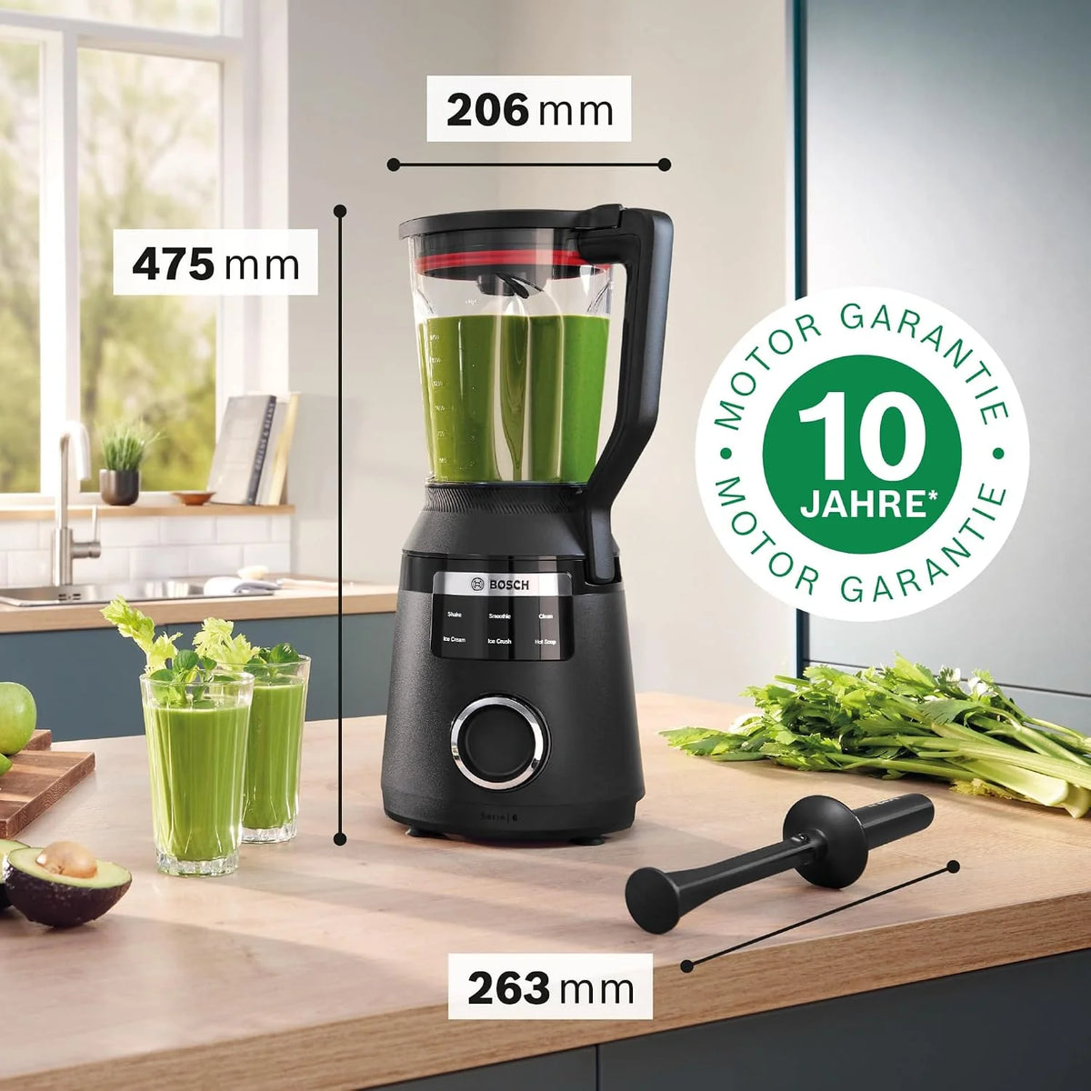 Bosch VitaPower Blender wysokoobrotowy 1800 W, MMB6652B