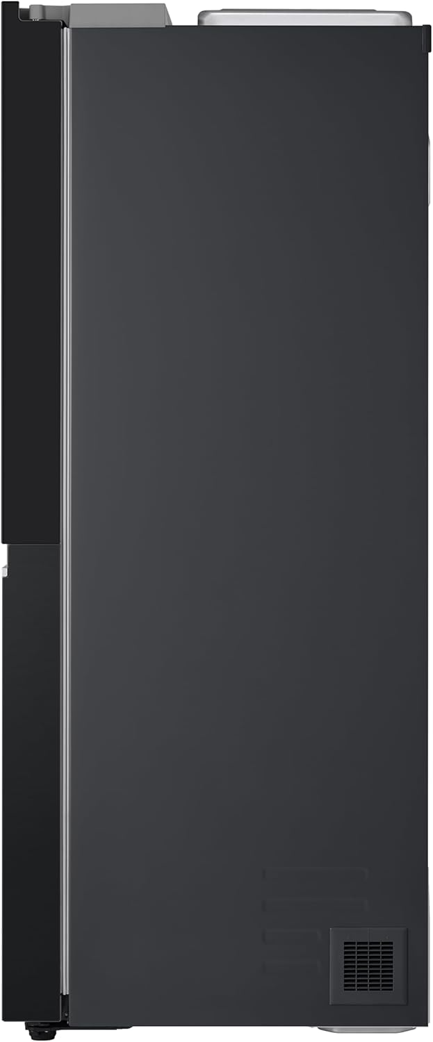 Frigorífico Side by Side LG GSGV81PYLL, Clase E, 635 L, Instaview, frigorífico con congelador, dispensador de hielo, hielo picado y agua, Total NoFrost, compresor Smart Inverter, Wi-Fi