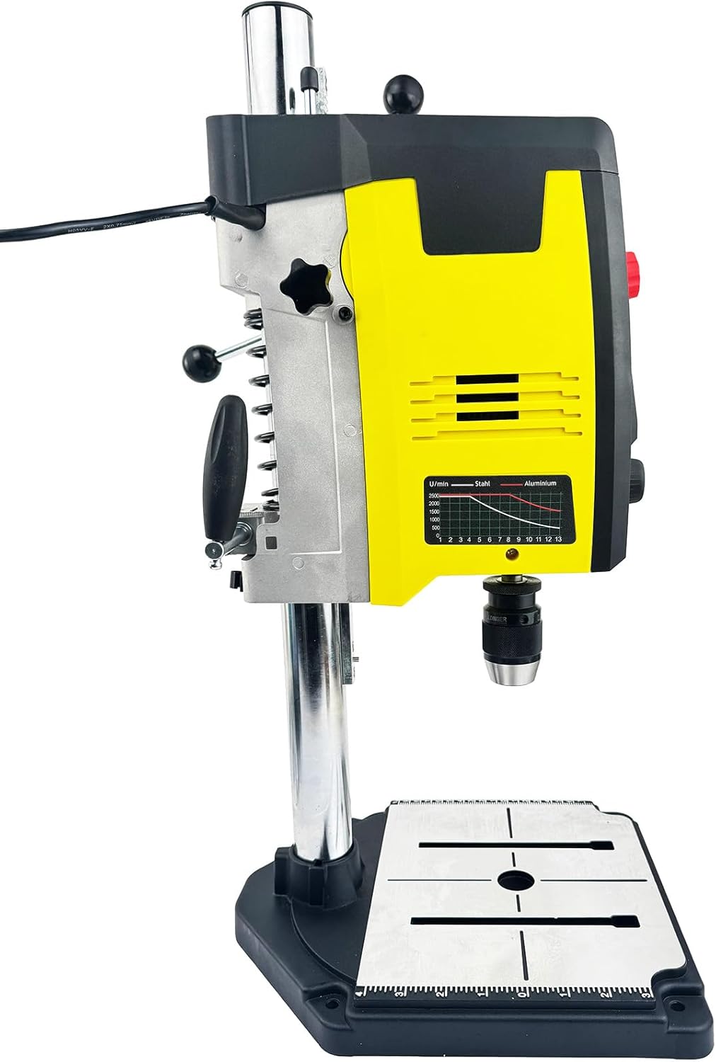 Taladro de columna WELDINGER TB-2500 electronic 200-2500 rpm 800 W