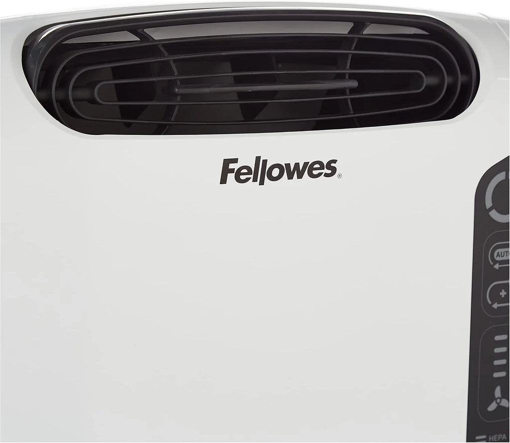 Aeramax Oczyszczacz Powietrza Hepa Dx55 od Fellowes, do 18 – 28 M², 3 – 5 Zmian Powietrza/Godz., True Hepa i Filtr Węglowy, Ochrona Antybakteryjna, Cichy, Energy Star