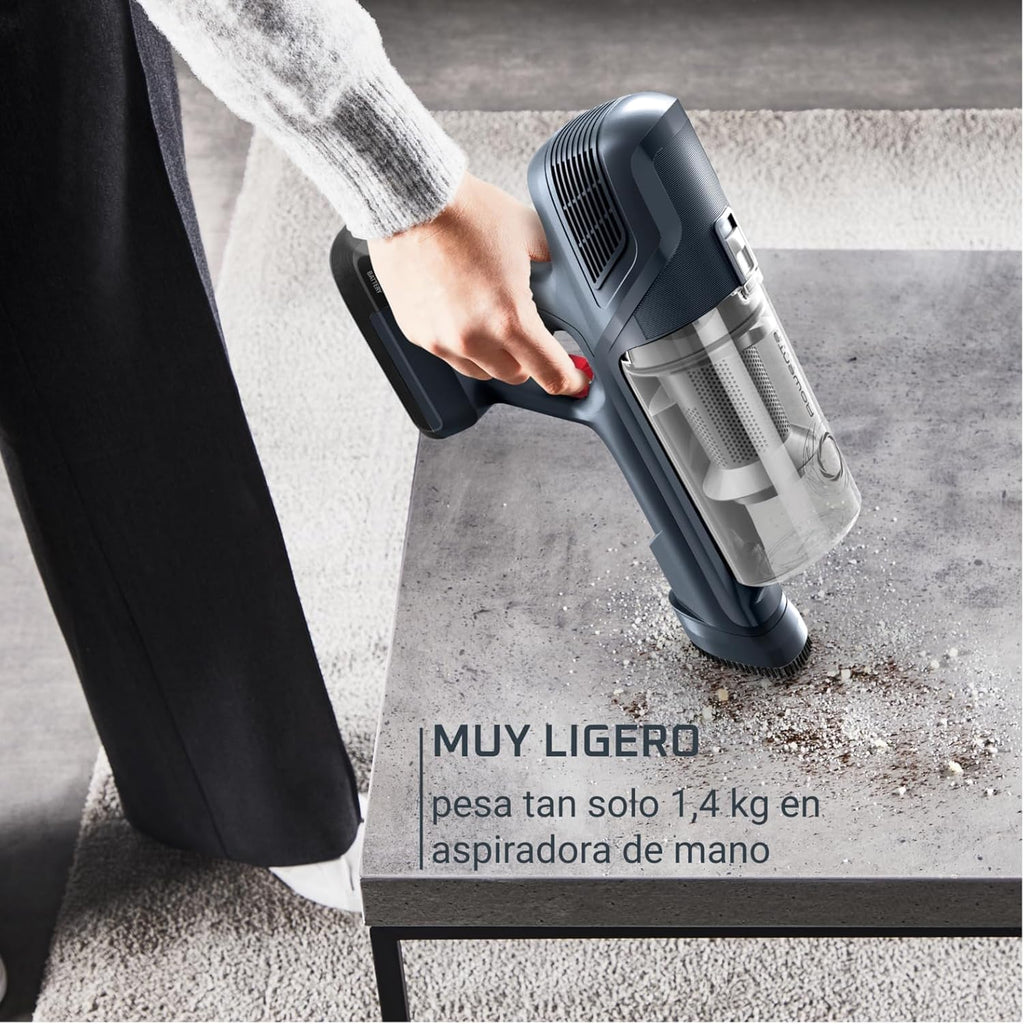 Aspirador escoba inalámbrico multifunción Rowenta X-Pert 6.60, potencia de 100 W, 45 minutos de autonomía RH6831EO, negro