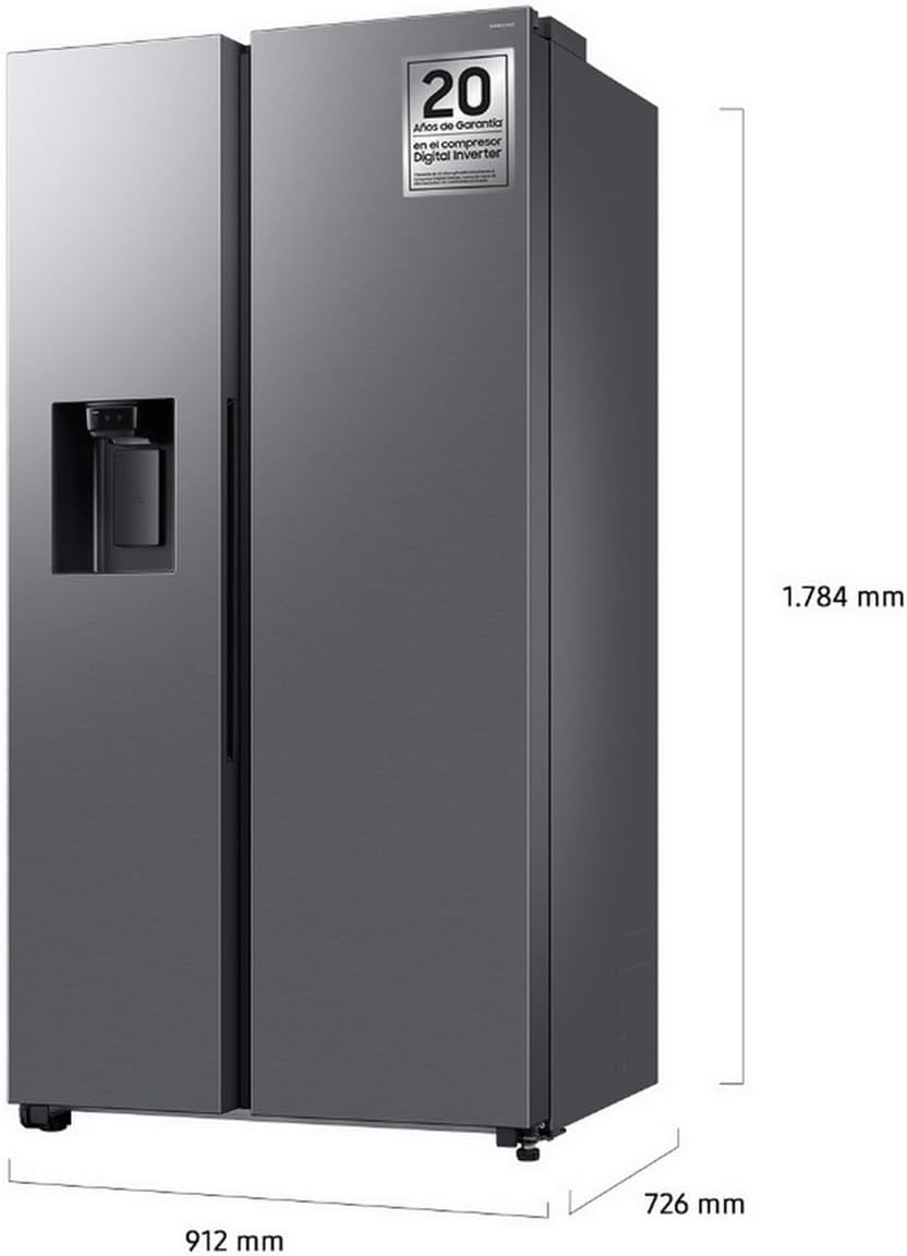 SBS 635LT CE.D NOFROST DISP.AGUA/HIELO INV WIFI M.INOX