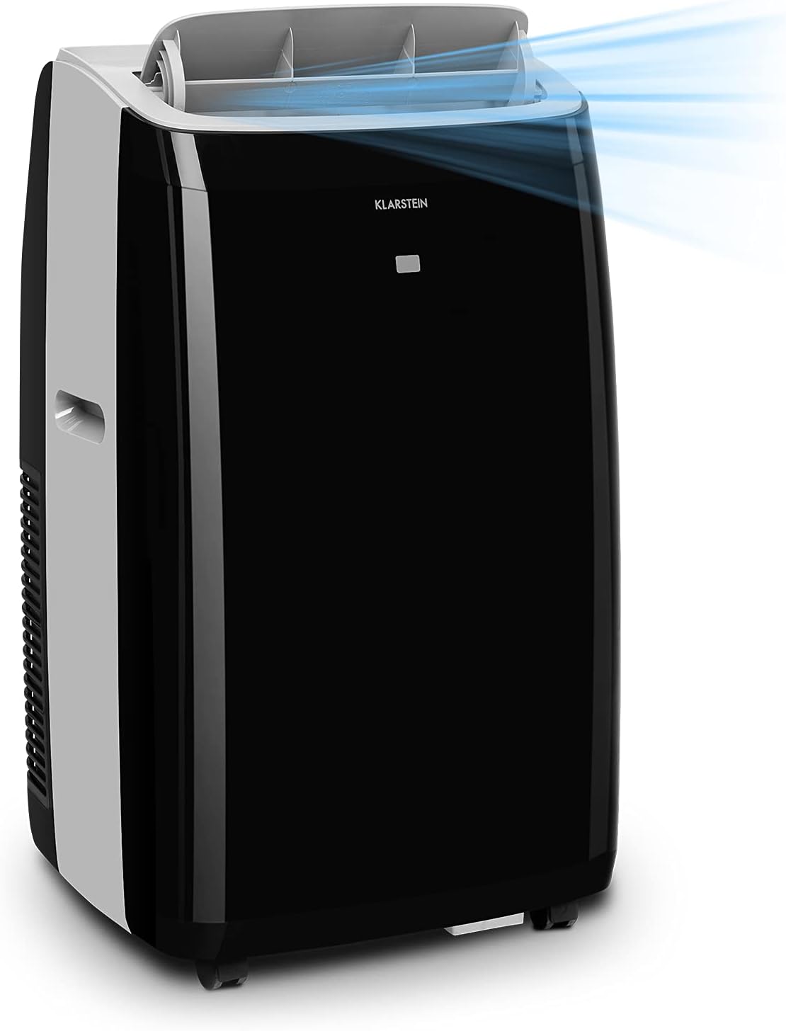 KLARSTEIN Grandbreeze Pro 14K – Aire acondicionado portátil, deshumidificador, ventilador, 3 velocidades, 14000 BTU/1,65 kW, habitación: 42 a 68 m², flujo: 460 m³/h, eficiencia energética A – Blanco
