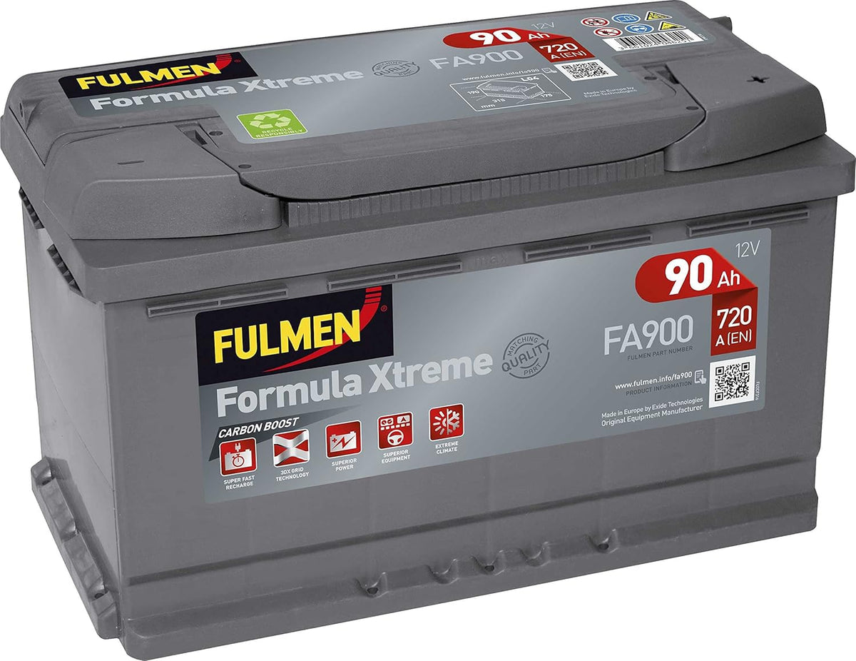 Batería Fulmen Formula Xtreme 90Ah/720A (FA900)