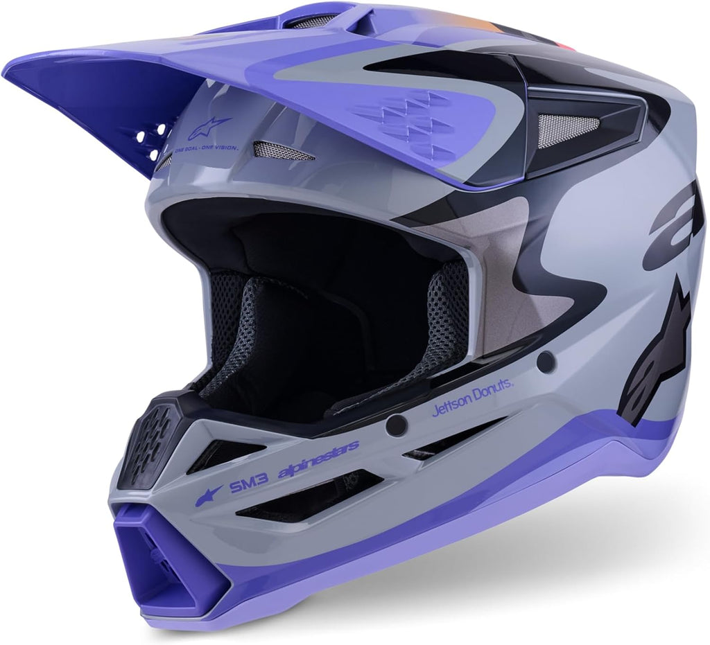 Casco de motocross Alpinestars S-M3 Jettson, XL (61/62)