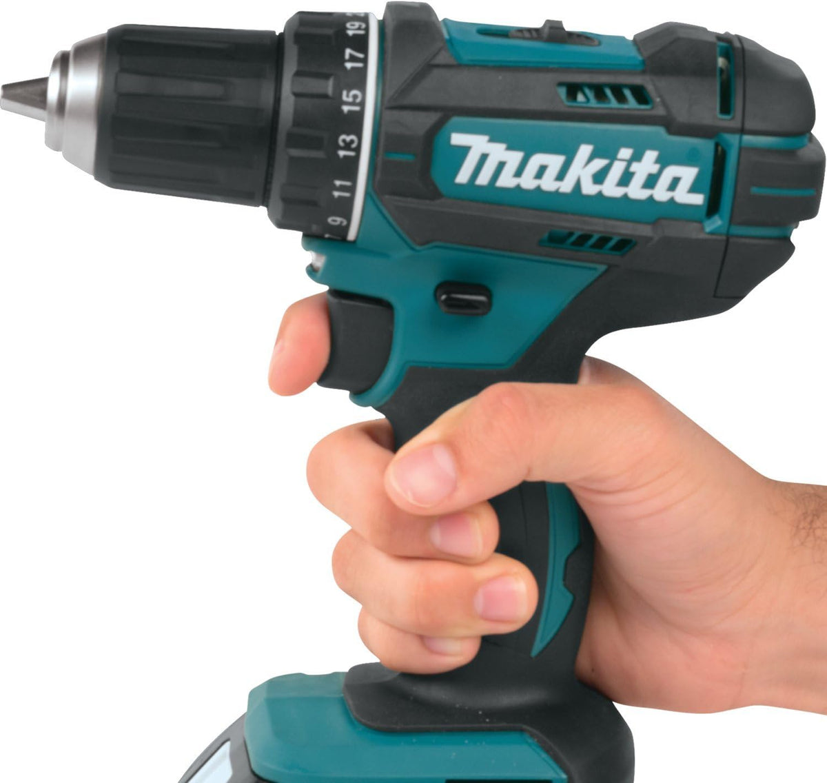 Taladro atornillador a batería DDF482RFJ 18V / 3,0 Ah, 2 baterías + cargador en MAKPAC