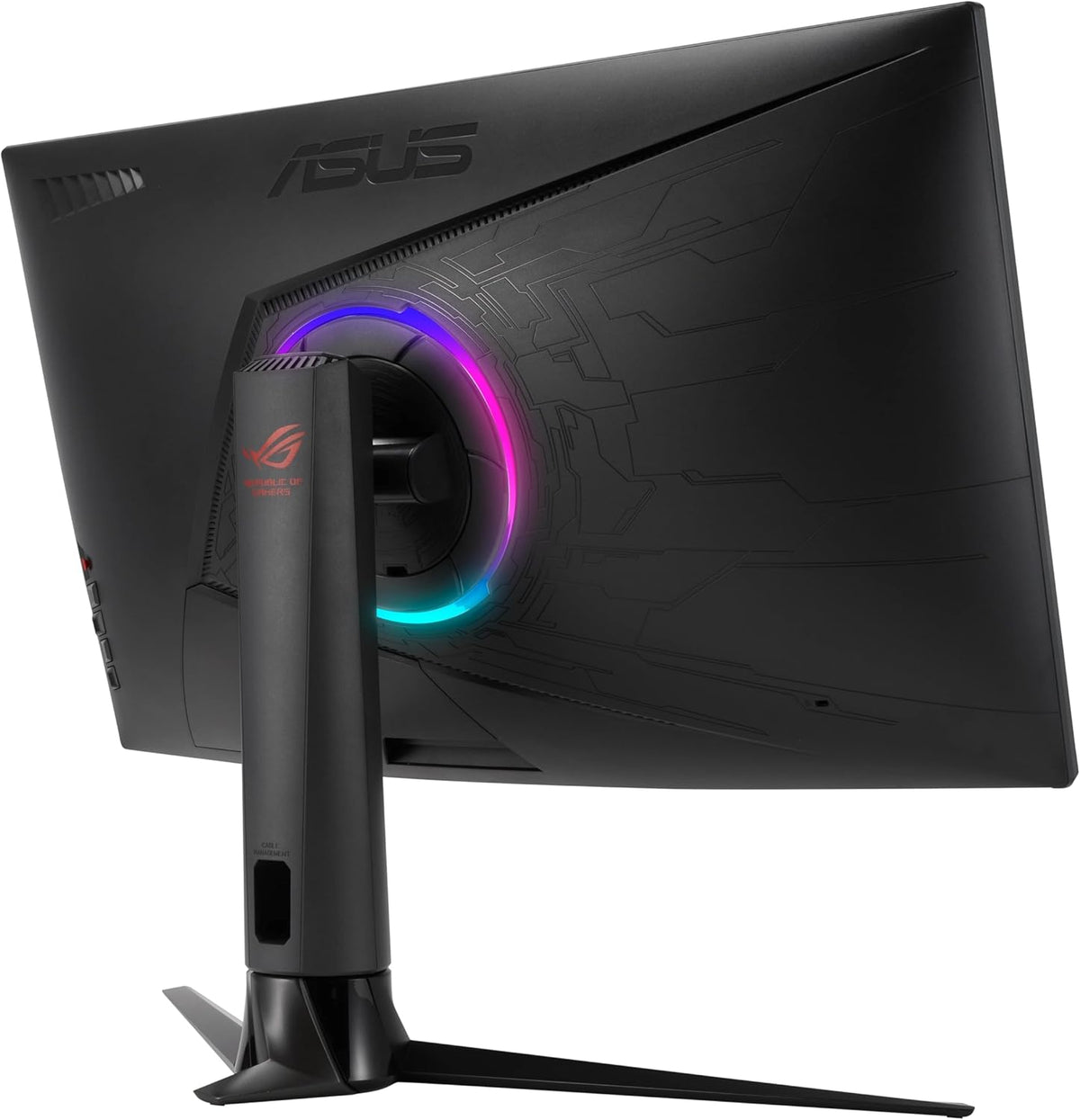 ASUS ROG XG32VC - Monitor gaming para eSports de 31,5" WQHD - Panel VA curvo - 1 ms - 170 Hz - 2560 x 1440 - 400 cd/m² - 125% sRGB - 90% DCI-P3 - DisplayPort, HDMI, USB 3.0 y USB-C - ELMB Sync - HDR 400