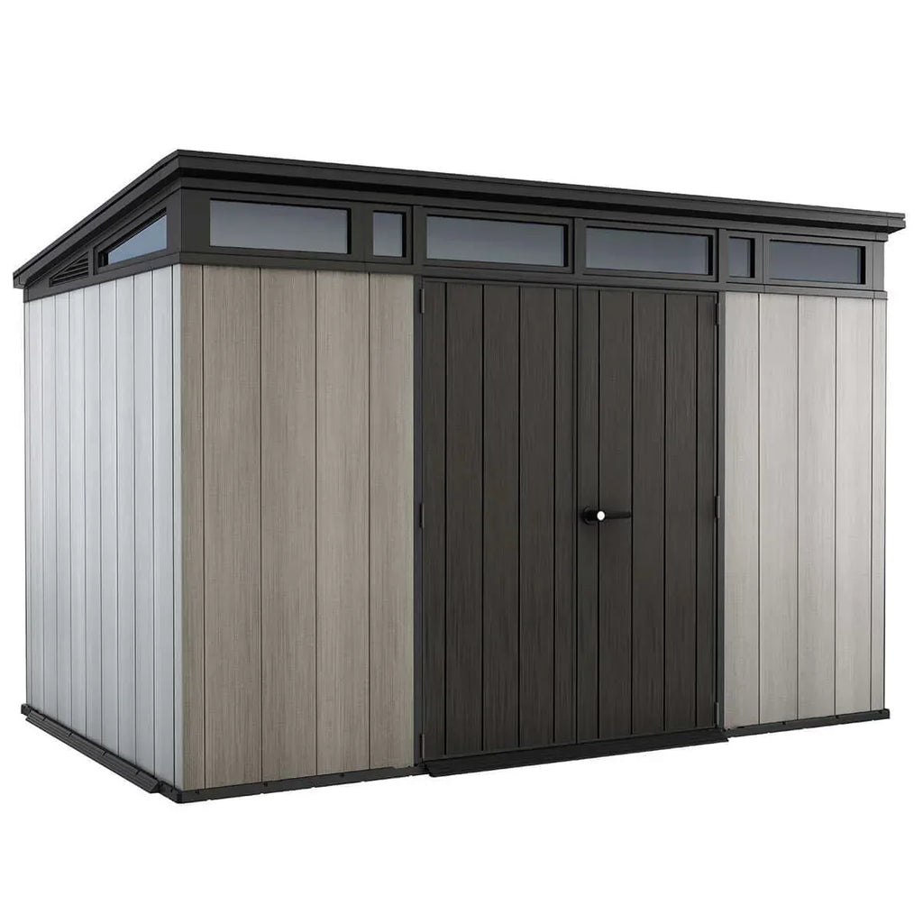 Cobertizo de Jardín Keter Artisan 2026 de 11 x 7 pies (3,4 x 2,1 m) – Solución Elegante y Robusta para Almacenamiento Exterior