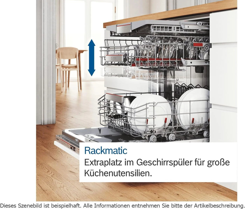 Bosch SPU4HMS10E, seria 4, inteligentna zmywarka do naczyń 45 cm, szuflada na sztućce, ekstra suszenie, SpeedPerfect Plus, higieniczne czyszczenie, asystent programowy, górny kosz z regulacją
