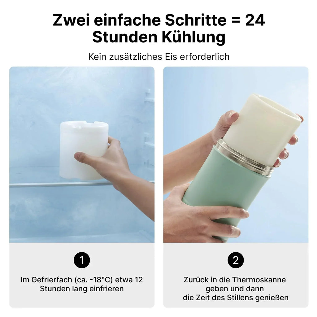 Calentador de biberones y enfriador de leche materna Momcozy, MW05 portátil de 500 ml, batería de gran capacidad, CM01 650 ml con refrigeración 360° durante 24 horas, certificación TÜV CE