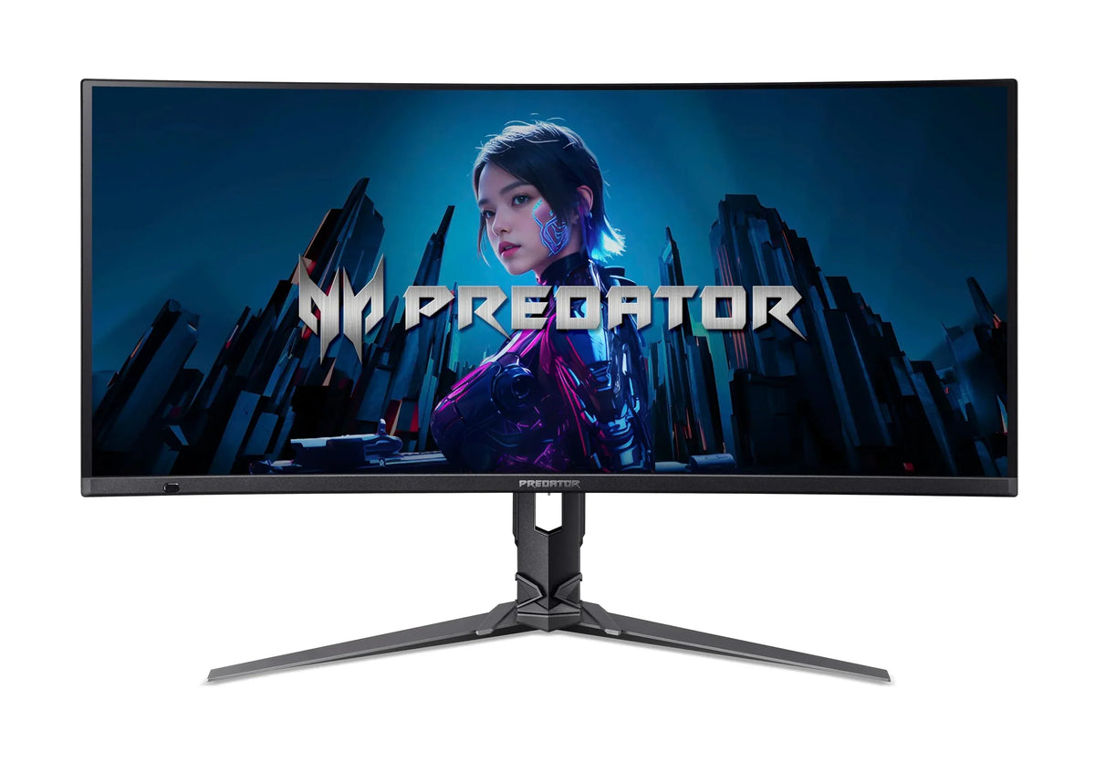 Monitor gaming X34X5 de 34 pulgadas QD-OLED curvo UWQHD 3440 x 1440 240 Hz 0,01 ms USB-C 90W con concentrador USB