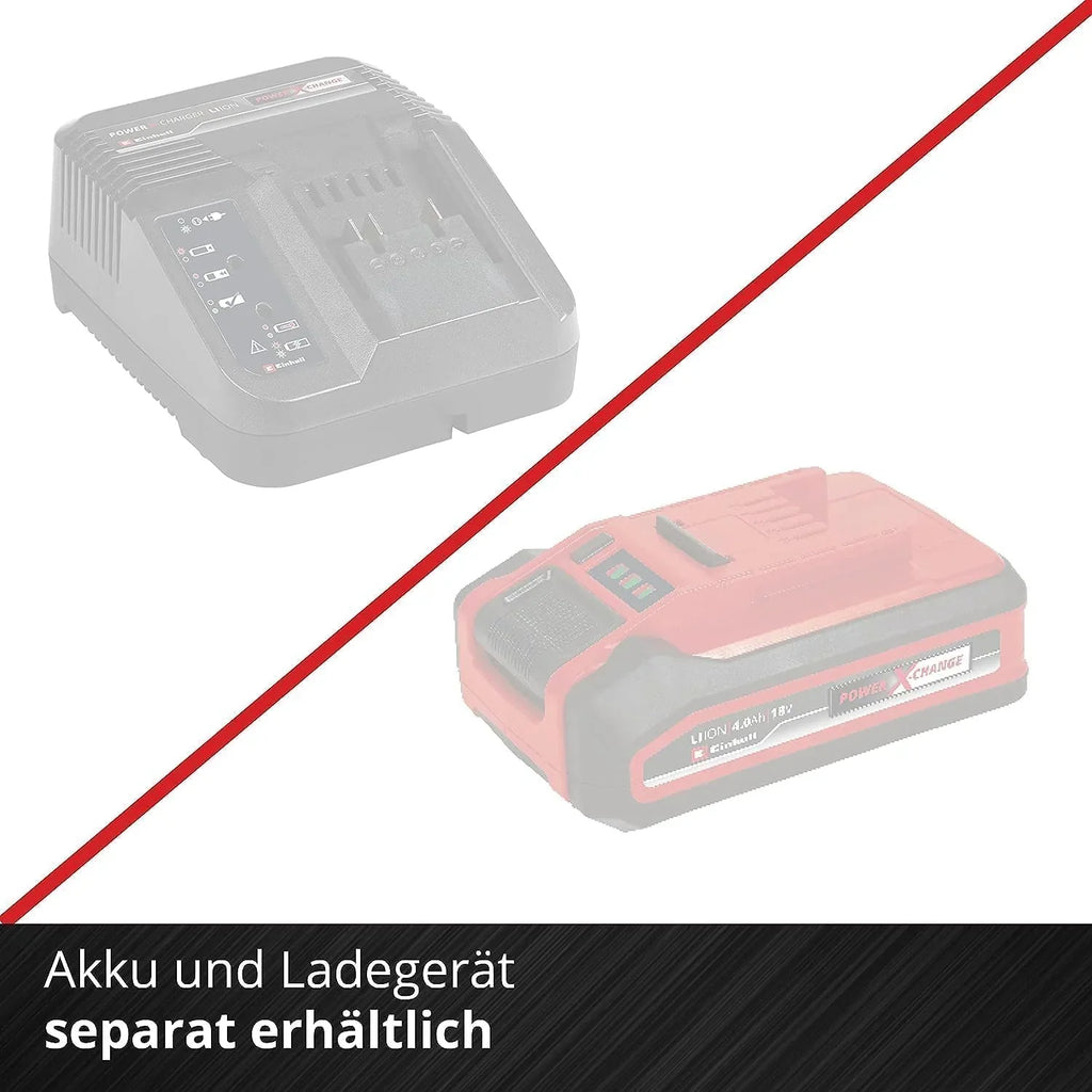 Cortabordes a batería Agillo 36/255 BL 2 x 18 V motor sin escobillas, ancho de corte de 30 cm, empuñadura de dos manos, sin batería ni cargador
