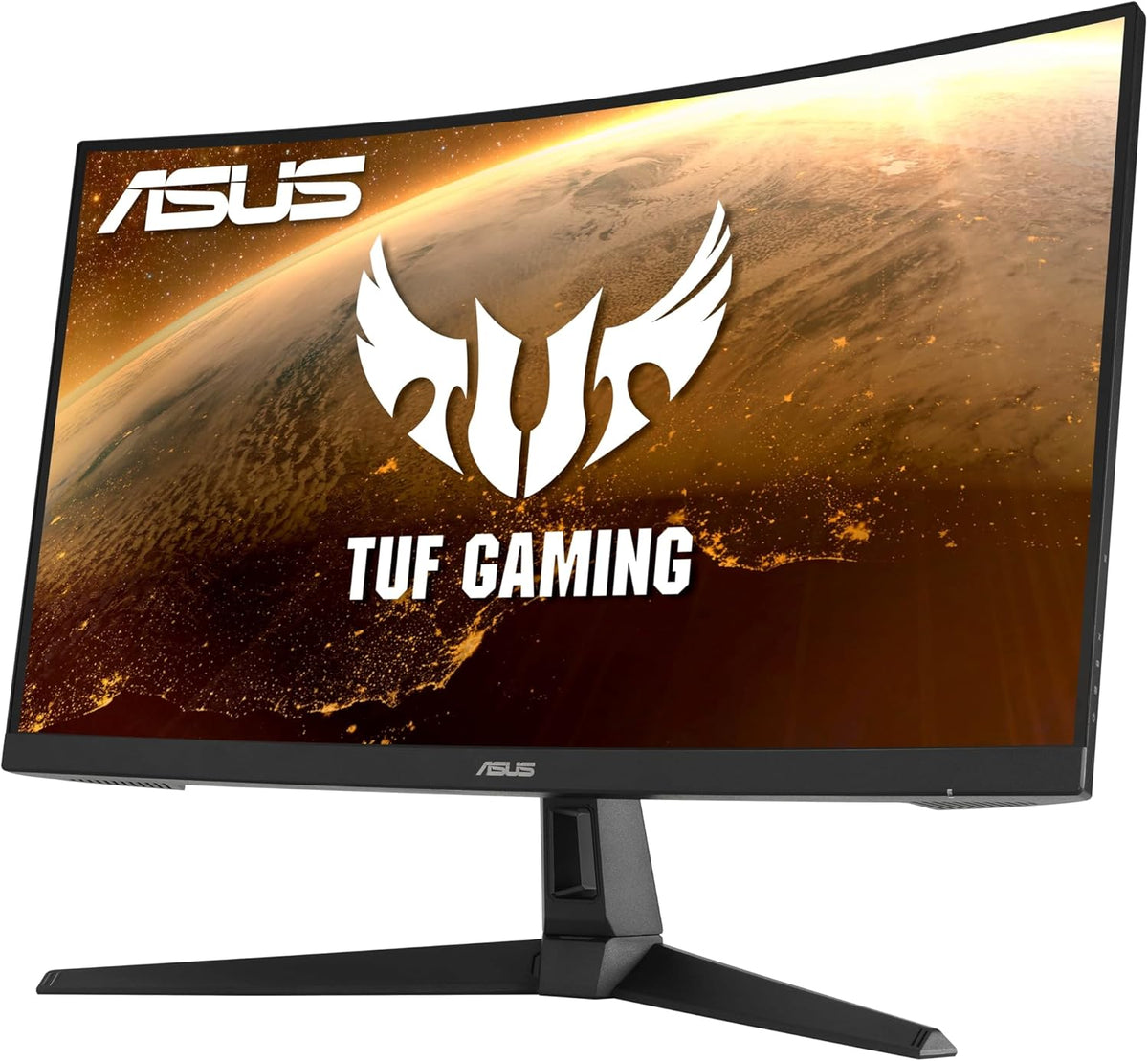 ASUS TUF Gaming VG27VH1B - Monitor PC eSport 27" FHD - Panel VA curvo - 16:9 - 165Hz - 1ms - 1920x1080 - HDMI y VGA - Altavoces - AMD FreeSync Premium - ELMB - 120% sRGB