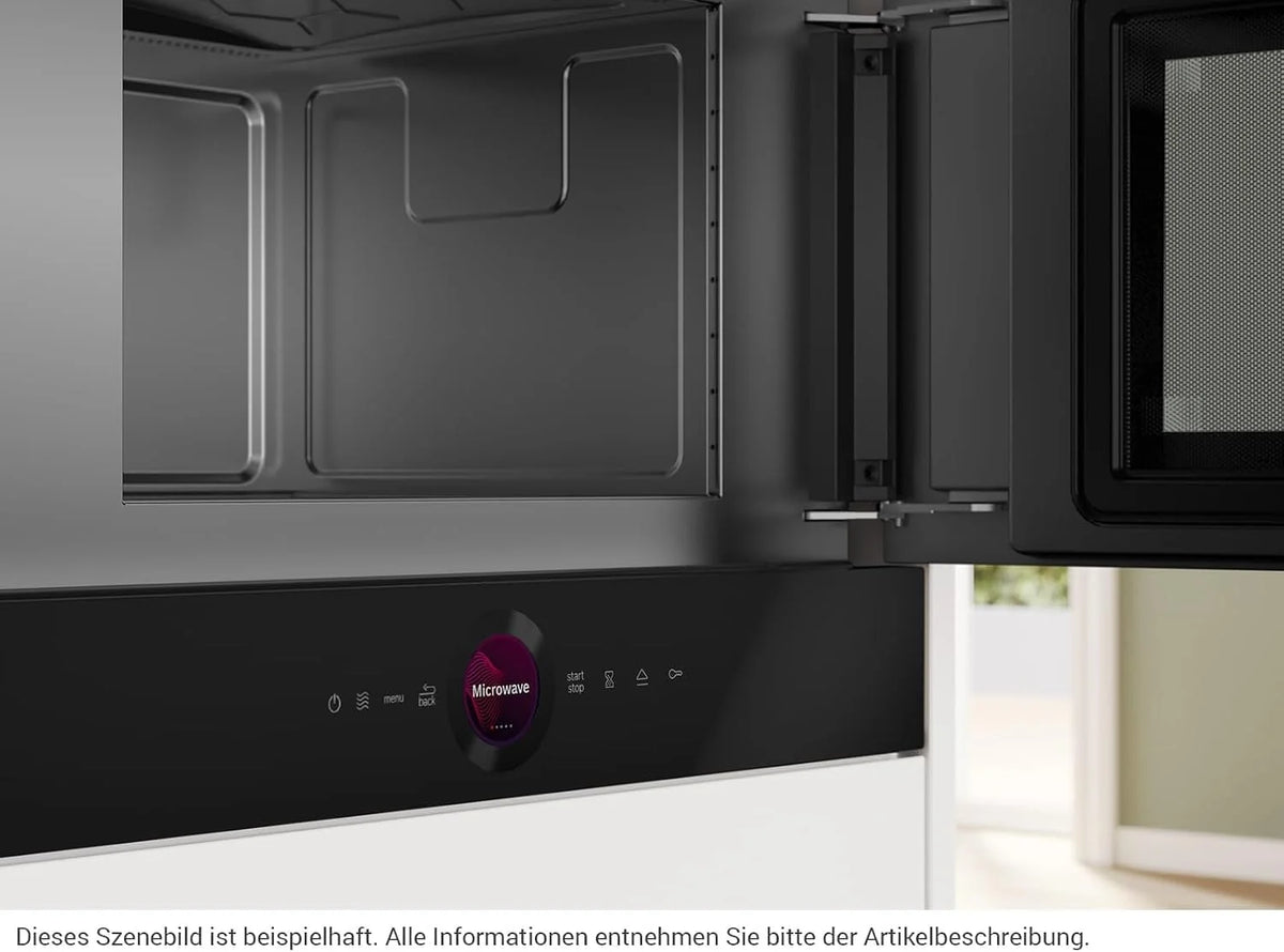 Bosch BFR7221B1 kuchenka mikrofalowa do zabudowy czarna