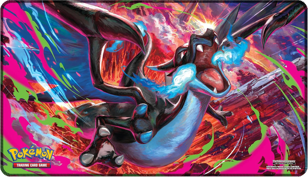 Pokémon: Colección Ultra Premium Mega Charizard X-ex de JCC Pokémon (dos cartas de promoción holográficas, 18 paquetes de mejora y accesorios premium)