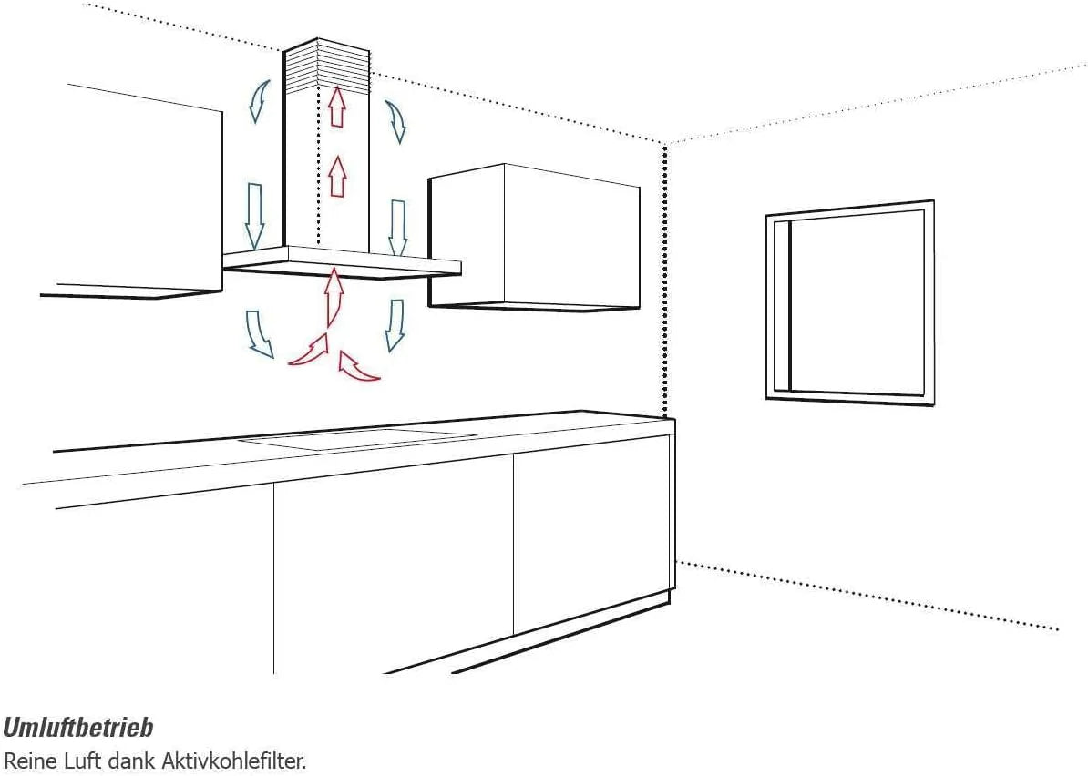 Bauknecht DBAH 65 LM X okap kuchenny płaski klosz / 60 cm/nadaje się do pracy z wywiewem i obiegiem powietrza / 85,8 kWh/LED / 3 poziomy mocy/klasa efektywności energetycznej D