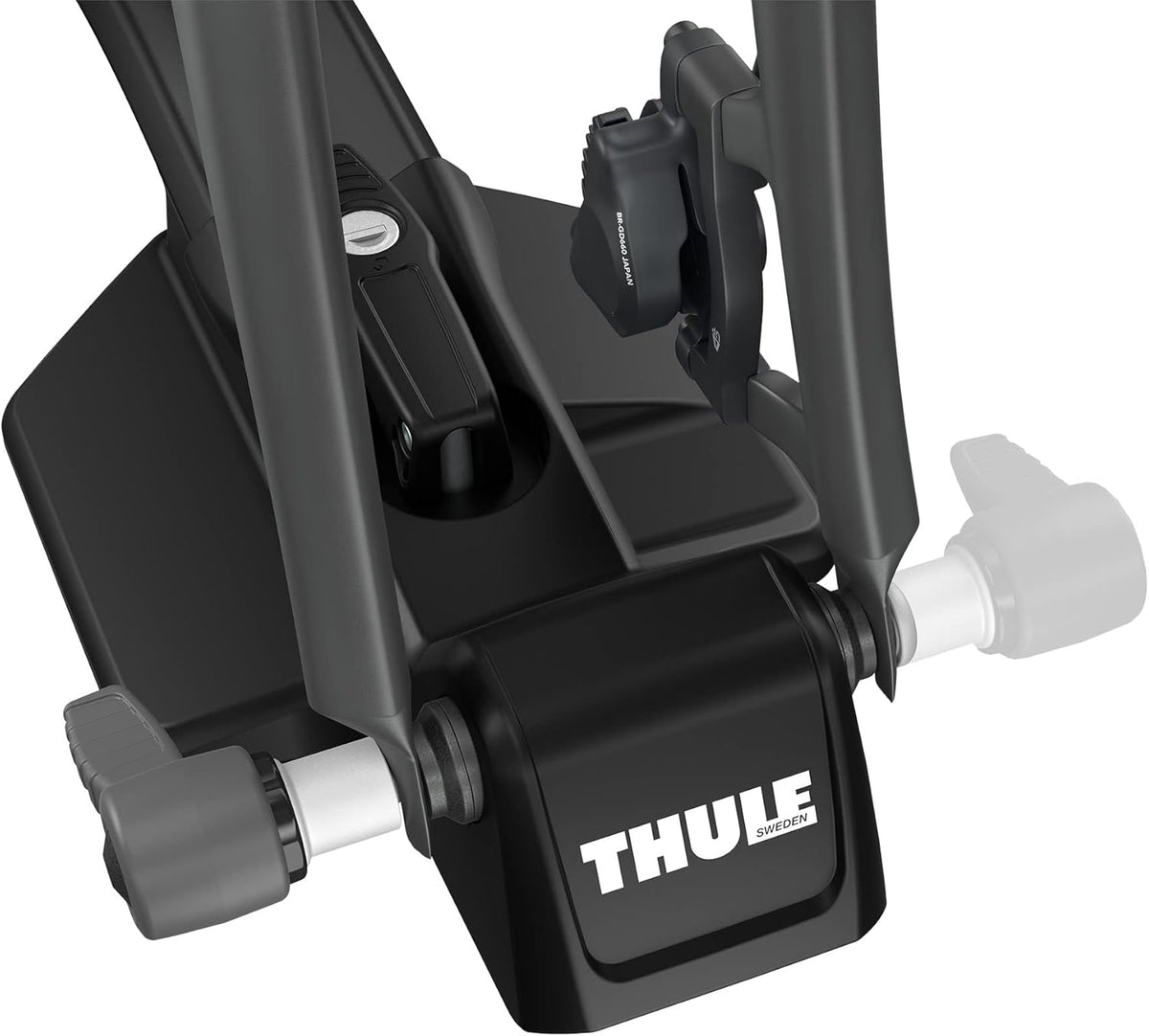 Thule FastRide Portabicicletas, Portabicicletas de techo negro, Talla única