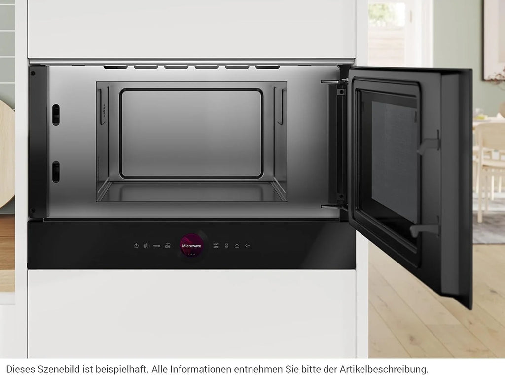 Bosch BFR7221B1 kuchenka mikrofalowa do zabudowy czarna