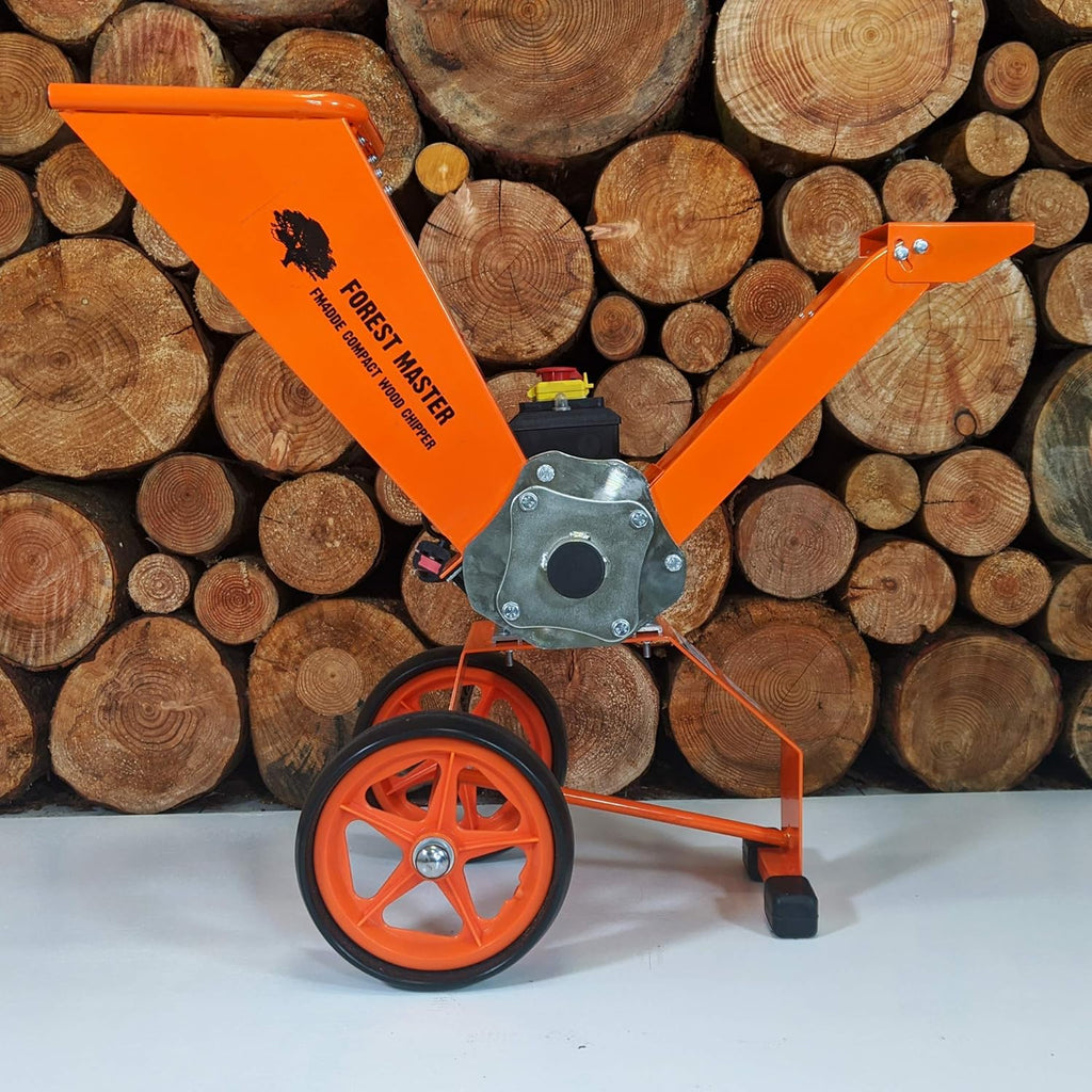 Trituradora Forest Master 2800 vatios 4 CV AST para hojas y madera, trituradora de jardín, biotrituradora eléctrica