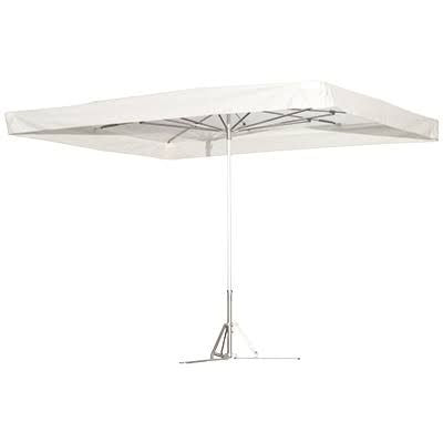Sombrilla profesional de mercado - Sombrilla de feria - Blanca - 300 x 250 cm