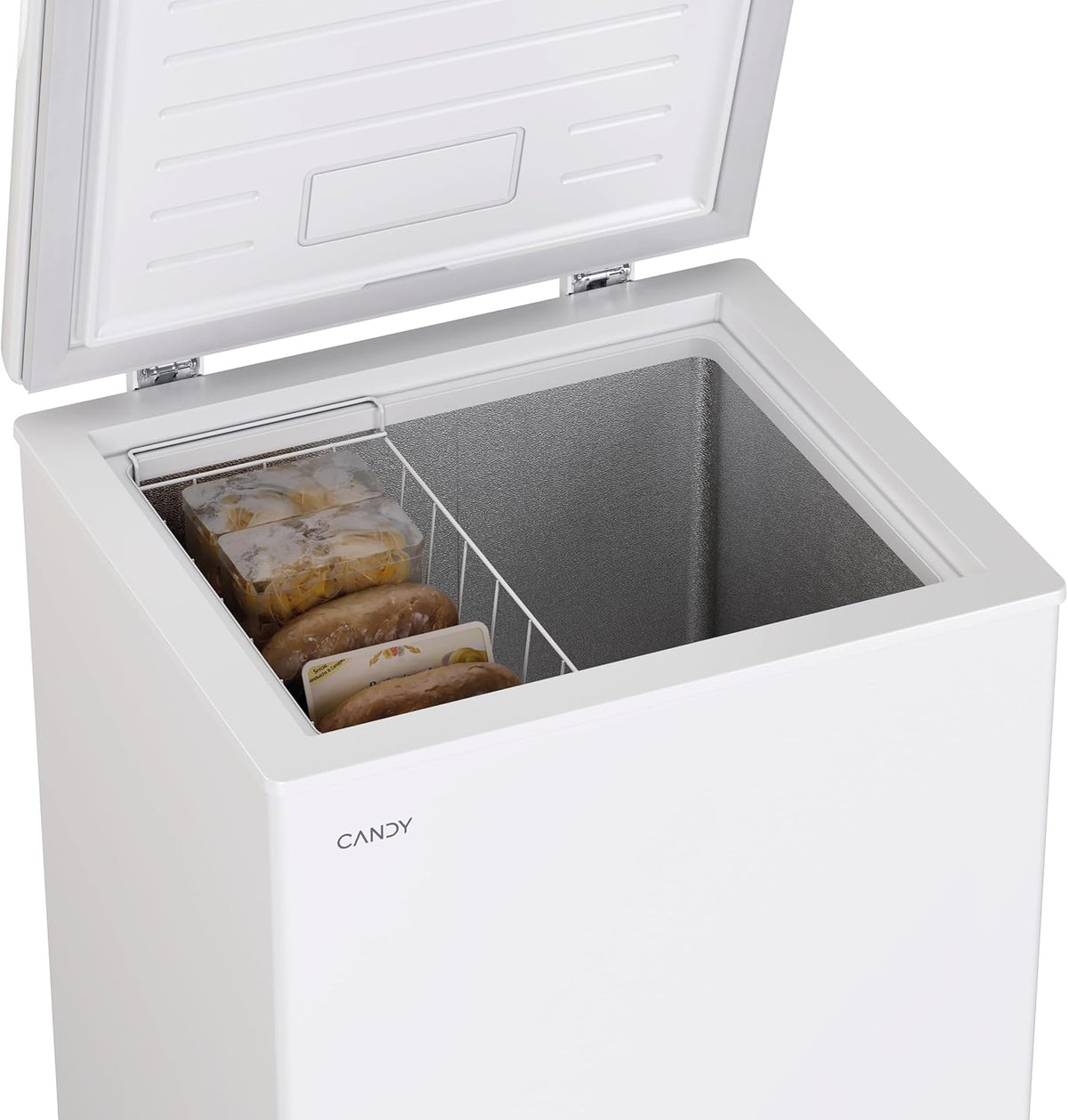 CANDY - Congelador arcón - CCHH 100 E - Capacidad neta total 97 litros, Nivel sonoro 39 dB, Frío estático, Capacidad de congelación 4,5 kg/24 h, Clase energética E