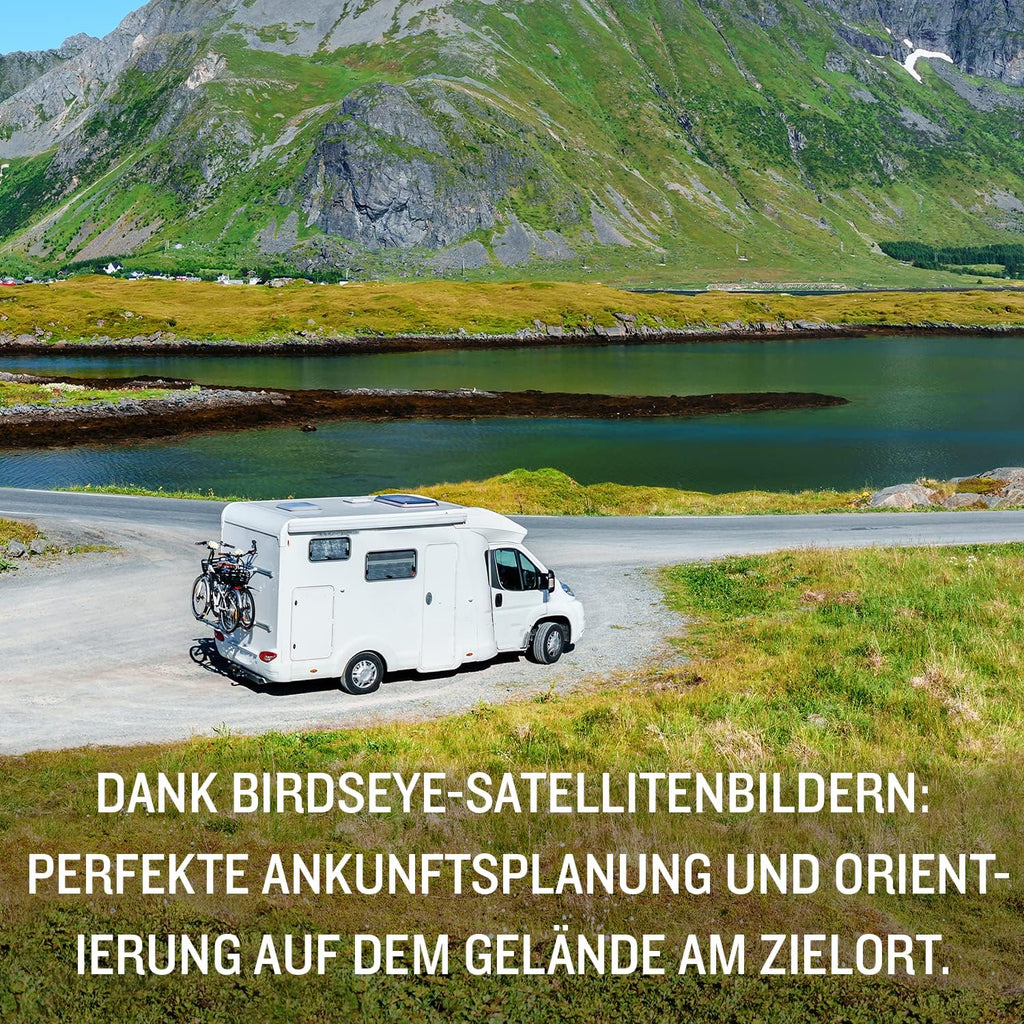 Garmin Camper 795 MT-D EU – Dispositivo de navegación con pantalla para autocaravanas/caravanas, mapas 3D preinstalados de Europa y Sudáfrica, información de tráfico en tiempo real, base de datos de campings, 7 pulgadas (17,8 cm)