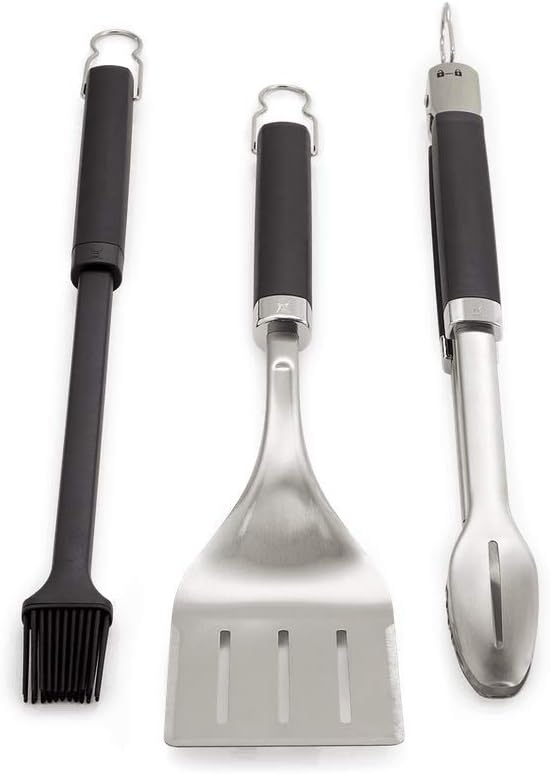 Weber Better Accesorios para barbacoa, Metal 6764 y 6670 Par de guantes de protección para barbacoa L/XL