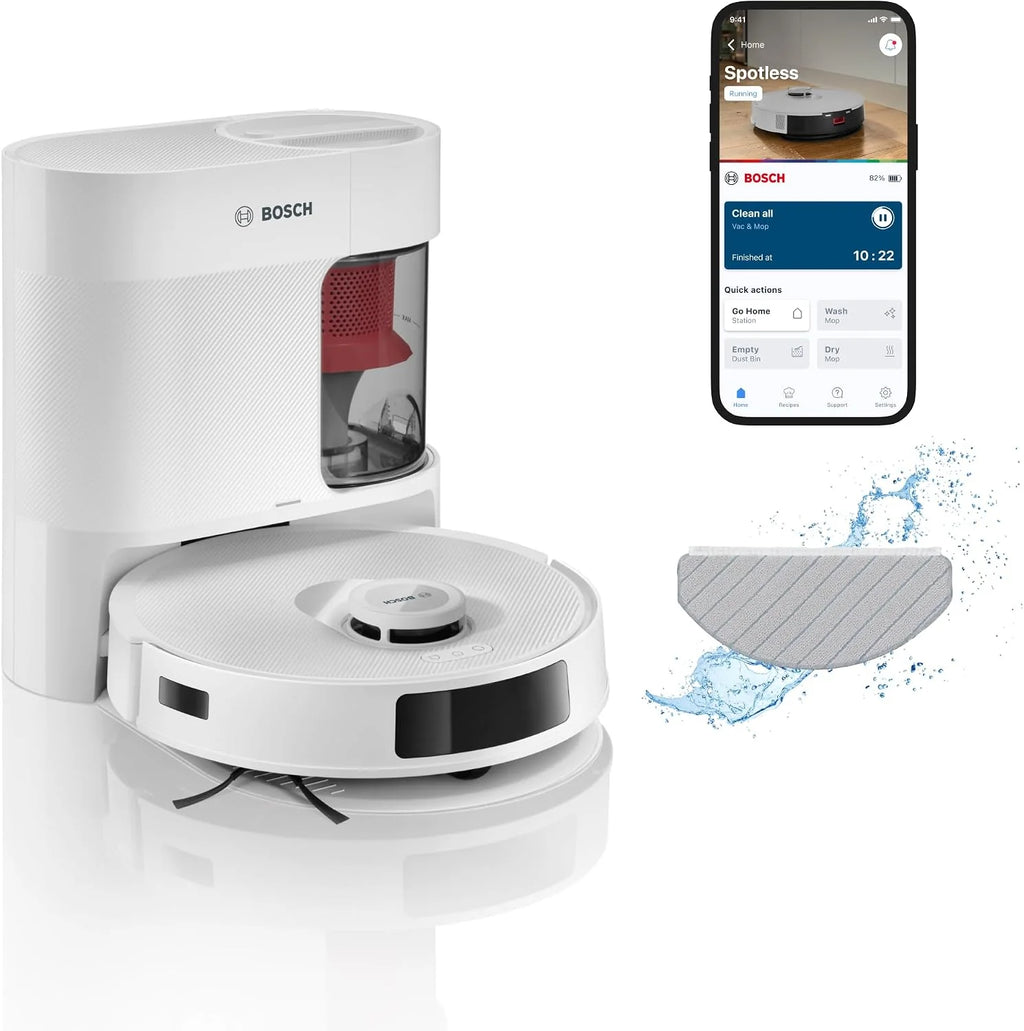 Bosch Spotless+ Robot sprzątający, BCRD1W, biały