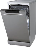 Gorenje GS 541D10 X wolnostojąca zmywarka do naczyń, SuperSilent, 11 nakryć wymiarowych, 5 programów, wyświetlanie programu, kolor srebrny, szerokość 45 cm