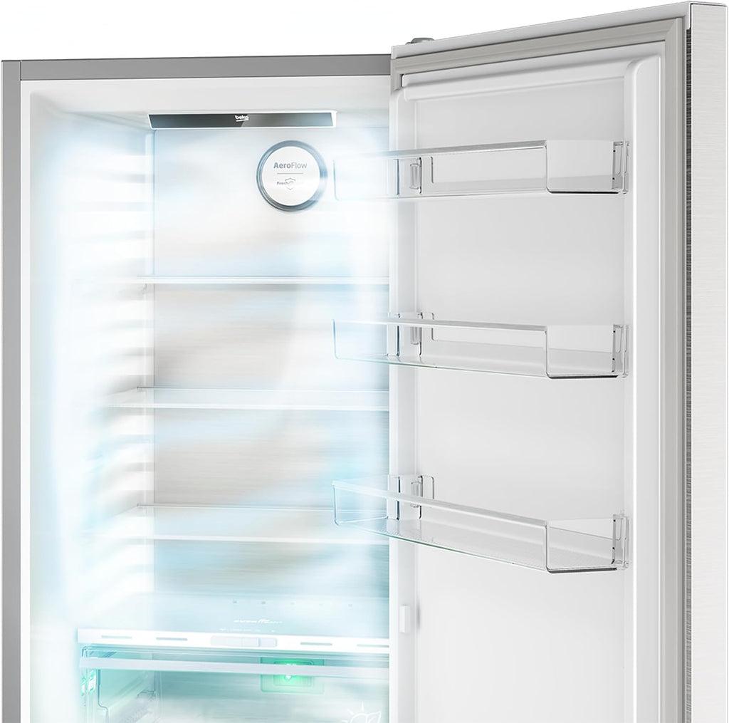 Frigorífico | Libre instalación | Una puerta todo útil | Ventilador de refrigeración BEKO - B3RMLNE444HXB