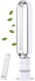 Ventilador de torre Zilan, motor BLDC de bajo consumo con mando a distancia, ventilador oscilante de bajo consumo, diseño muy silencioso, ventilador de pie de 10 niveles, ventilador de columna con refrigeración, ventilador de torre.
