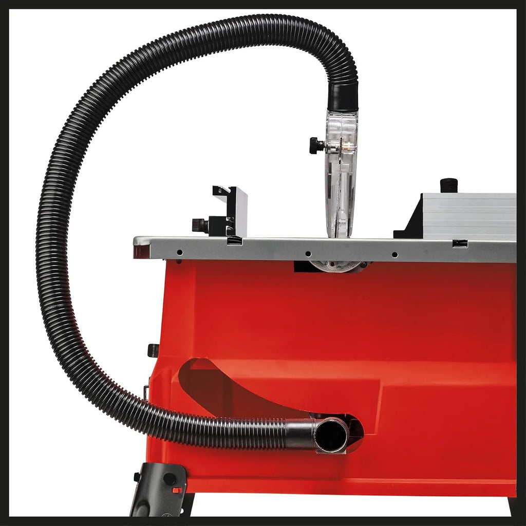 Einhell Pilarka stołowa TC-TS 2025/3 eco (maks. 2000 W, ogranicznik kątowy, ogranicznik równoległy, przyłącze ssące na obudowie i ochrona ostrza, w tym ostrze z węglików spiekanych)