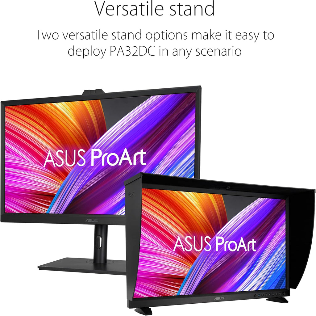 ASUS ProArt PA32DC - Monitor de PC OLED 32'' 4K - 3840x2160 - 0,1 ms - DisplayPort, 3X HDMI, 1xUSB-C 65W y 4X USB-A - 99% DCI-P3 - Delta E