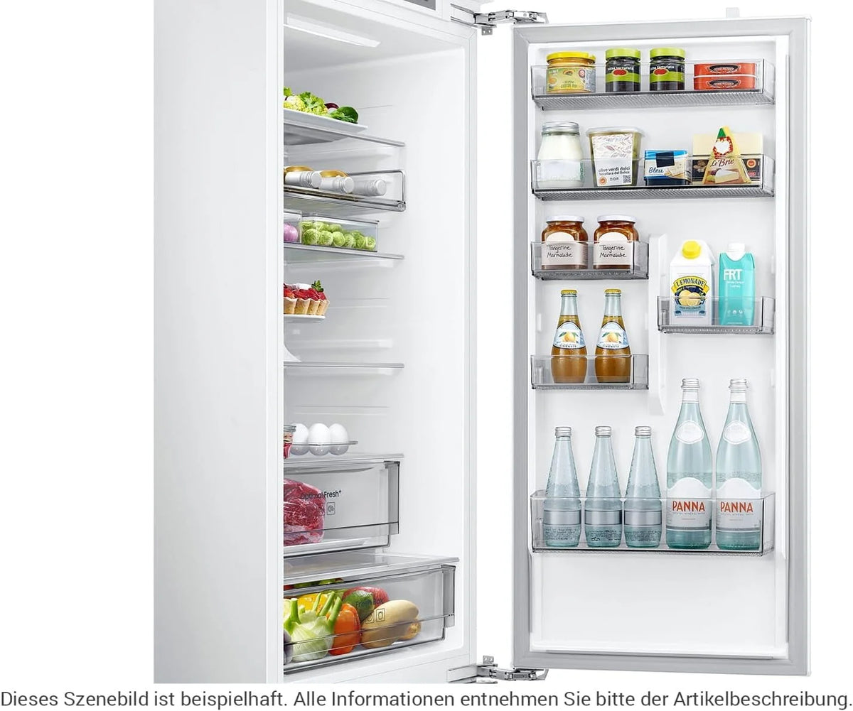 Samsung BRB80F30ADF0EF lodówko-zamrażarka do zabudowy, AI z zamrażarką, 194 cm, 297 l, No Frost+, AI Energy Mode, Twin Cooling+, Cool Select+, biała