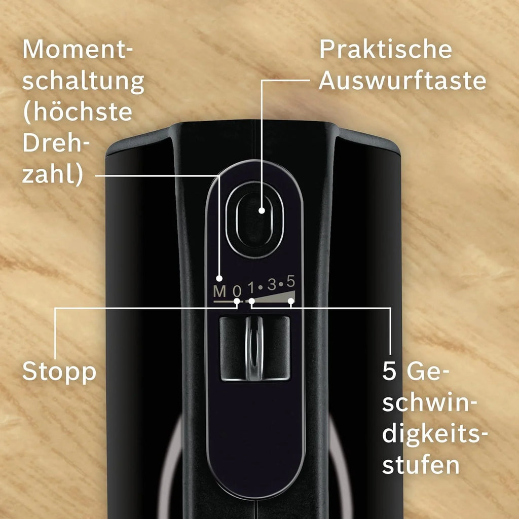 Bosch MFQ4980B 850 Watt Home Professional Styline schwarz/dark silver (MFQ4980B)