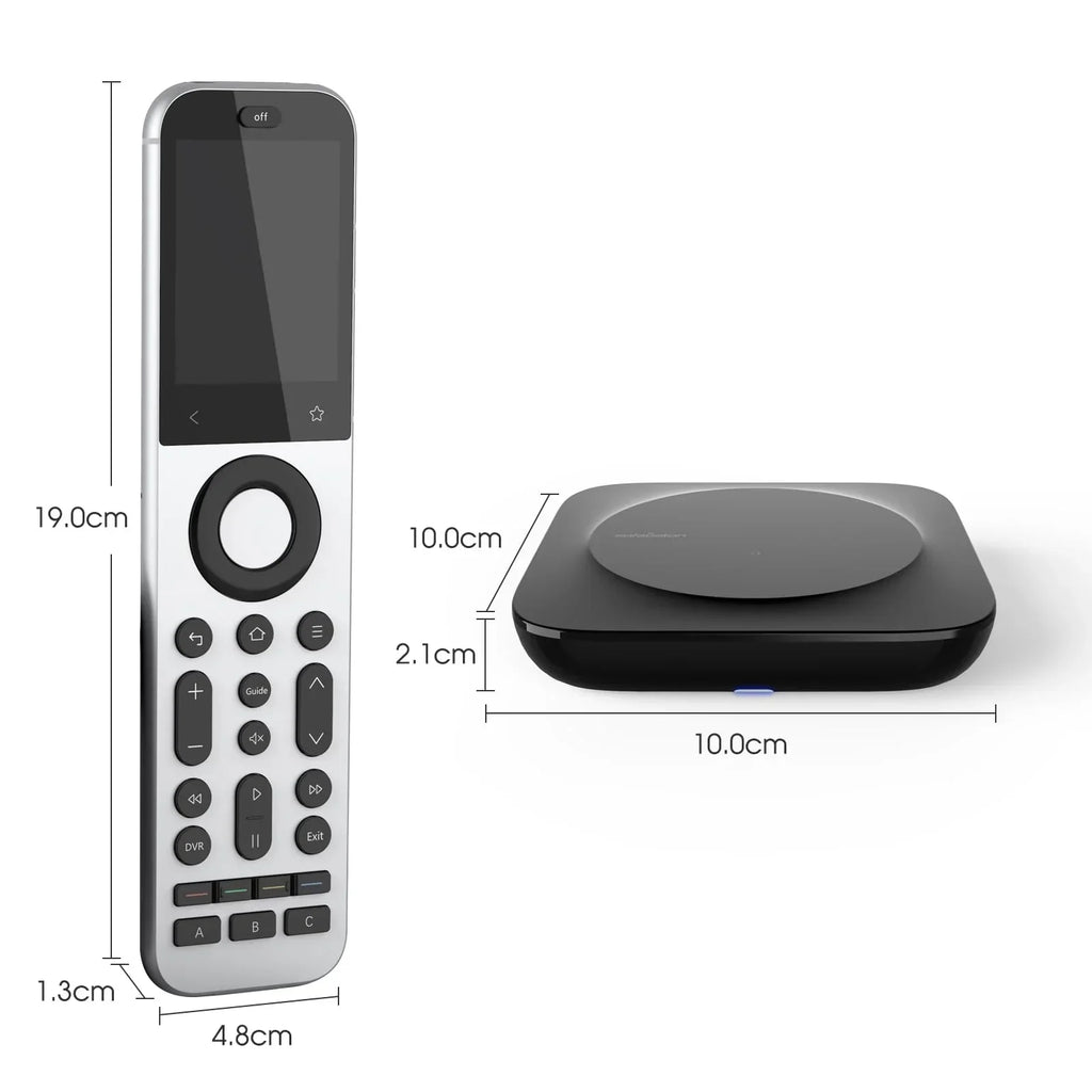 Mando a distancia universal SofaBaton X2, concentrador y base de carga, táctil, manejo con un solo botón, para 60 dispositivos IR/Bluetooth/Wi-Fi