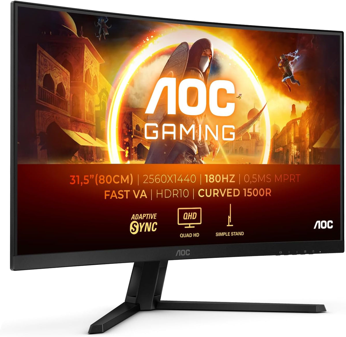 Monitor Gaming AOC CQ32G4VE de 32"