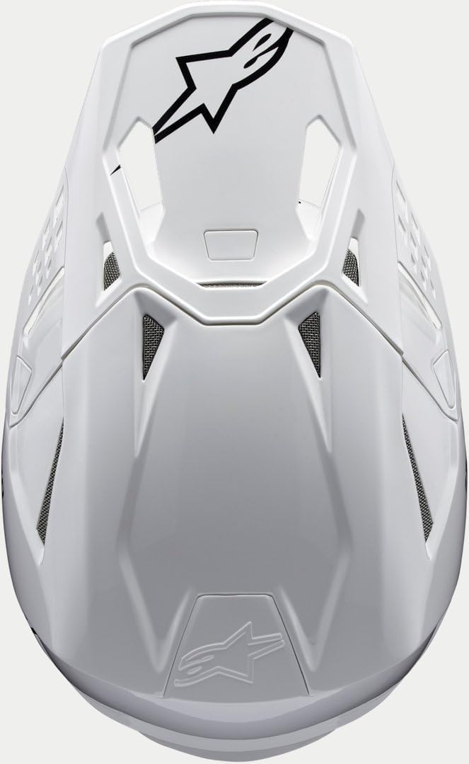 Casco de Motocross Alpinestars Supertech S-M10 Solid 2024 (Blanco, L (59/60))